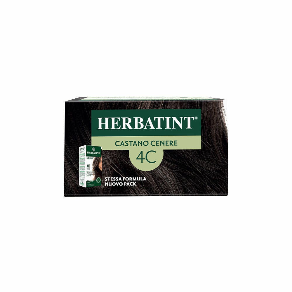Herbatint Gel Colorante Permanente 4C Castano Cenere 170ml