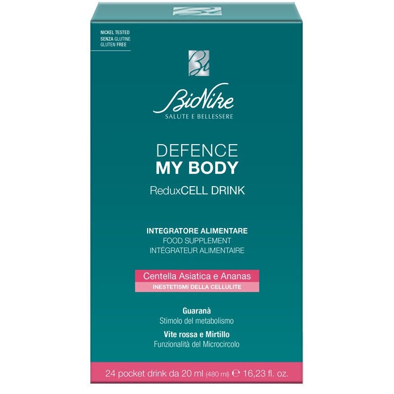Bionike Defence My Body  Reduxcell Integratore Alimentare 24 Pocket Drink