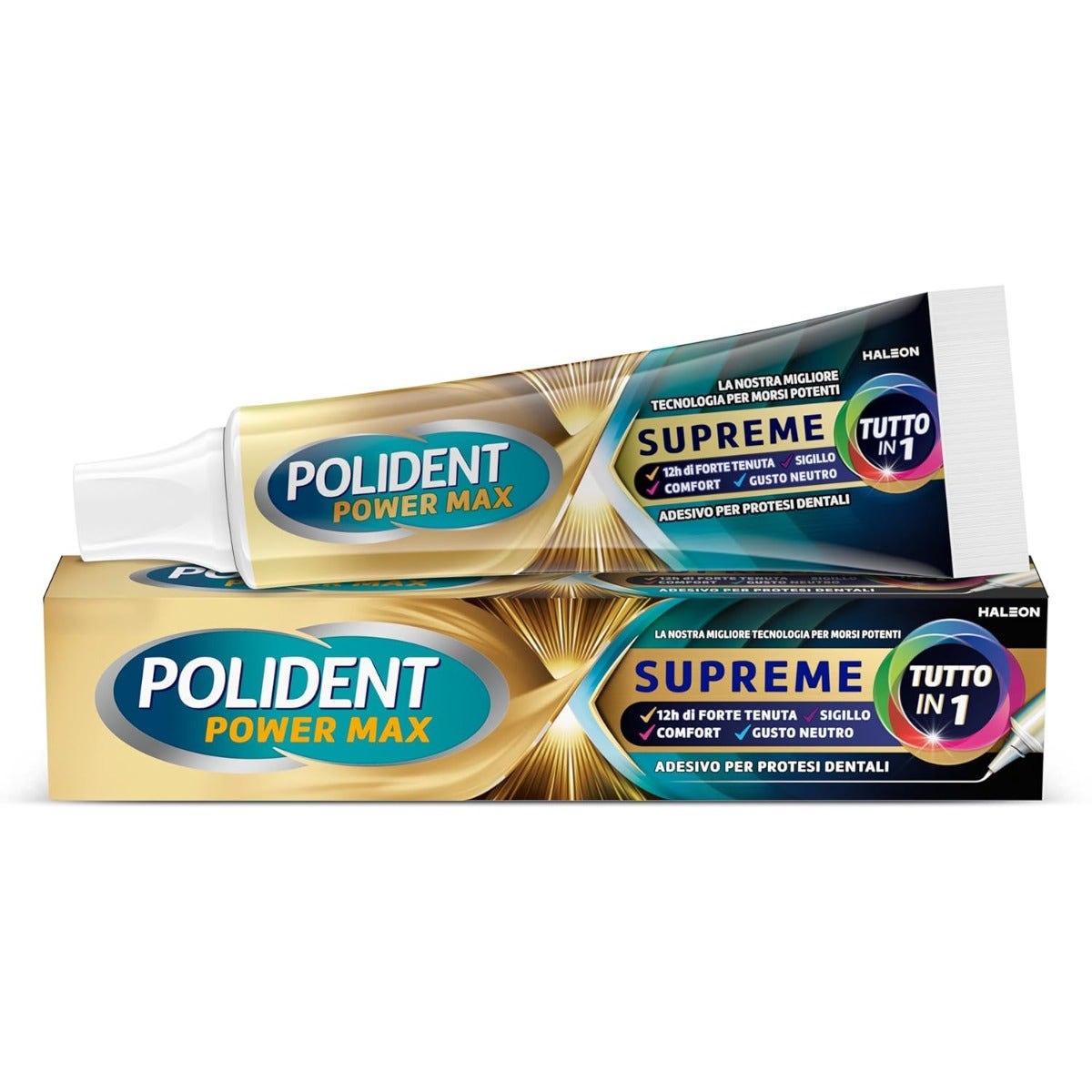 Polident Power Max Supreme Tutto in 1 Crema Adesiva Protesi 70 g