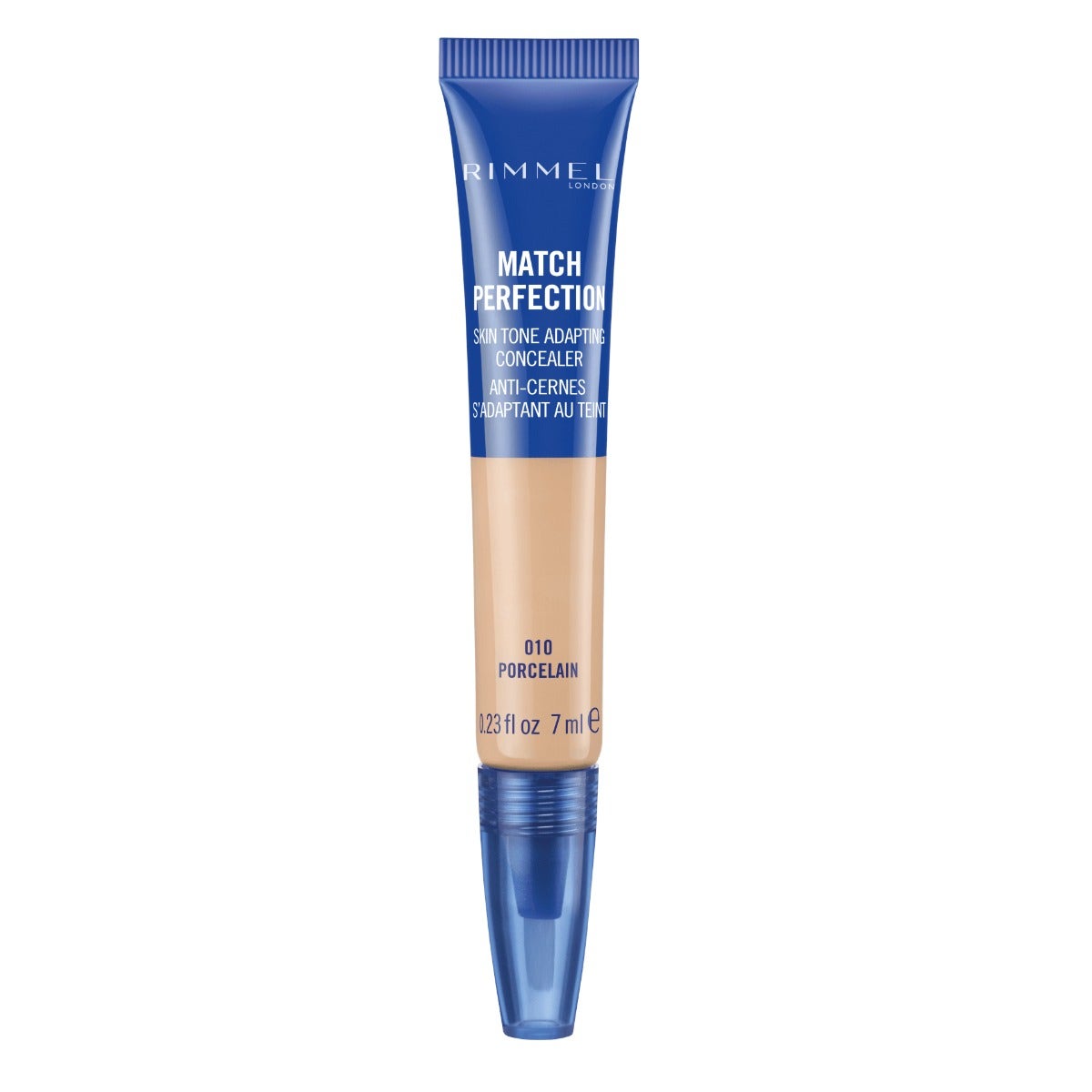 Rimmel Correttore Liquido Match Perfection TonalitÀ 010 Porcelain Viso 7ml