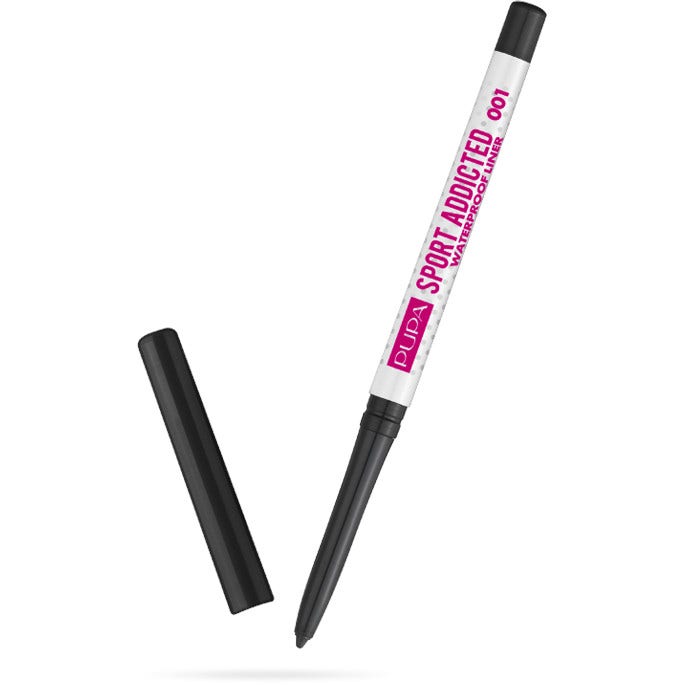 Pupa Sport Addicted Waterproof Liner 01 Powerfull Black