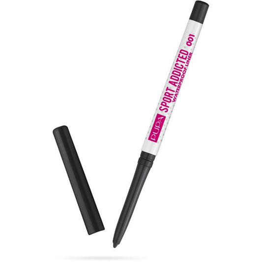 Pupa Sport Addicted Waterproof Liner 01 Powerfull Black