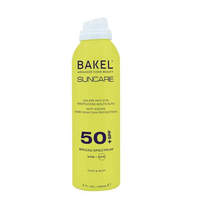 Bakel Suncare Solare Spray Viso/Corpo SPF50+ 150ml