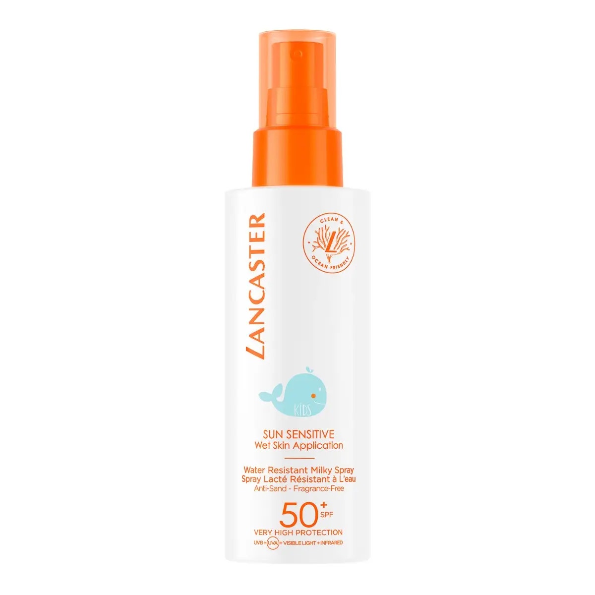 Lancaster Sun Sensitive Milky Spray Protezione Solare Per Bambini SPF 50+ 150ml