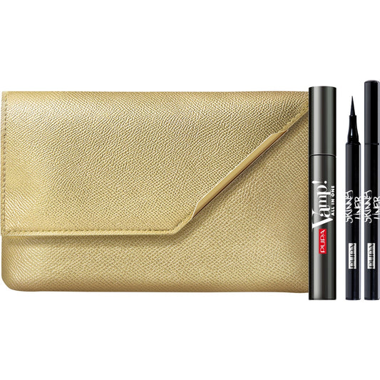 Pupa Kit Mascara Vamp! All In One  9ml + Skinny Liner 1ml + Trousse