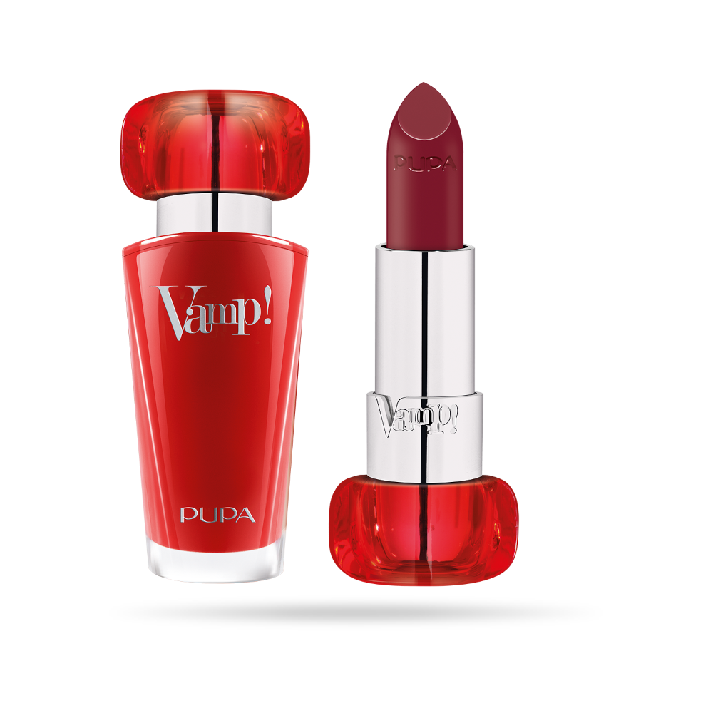 Pupa Vamp! Lipstick Rossetto Volumizzante 3,5g Scarlet Bordeaux 300