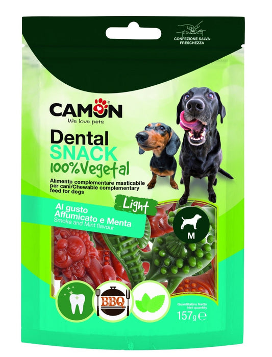 Camon Snack Dentale AnimalVeg Taglia M Due Gusti Cani 157g