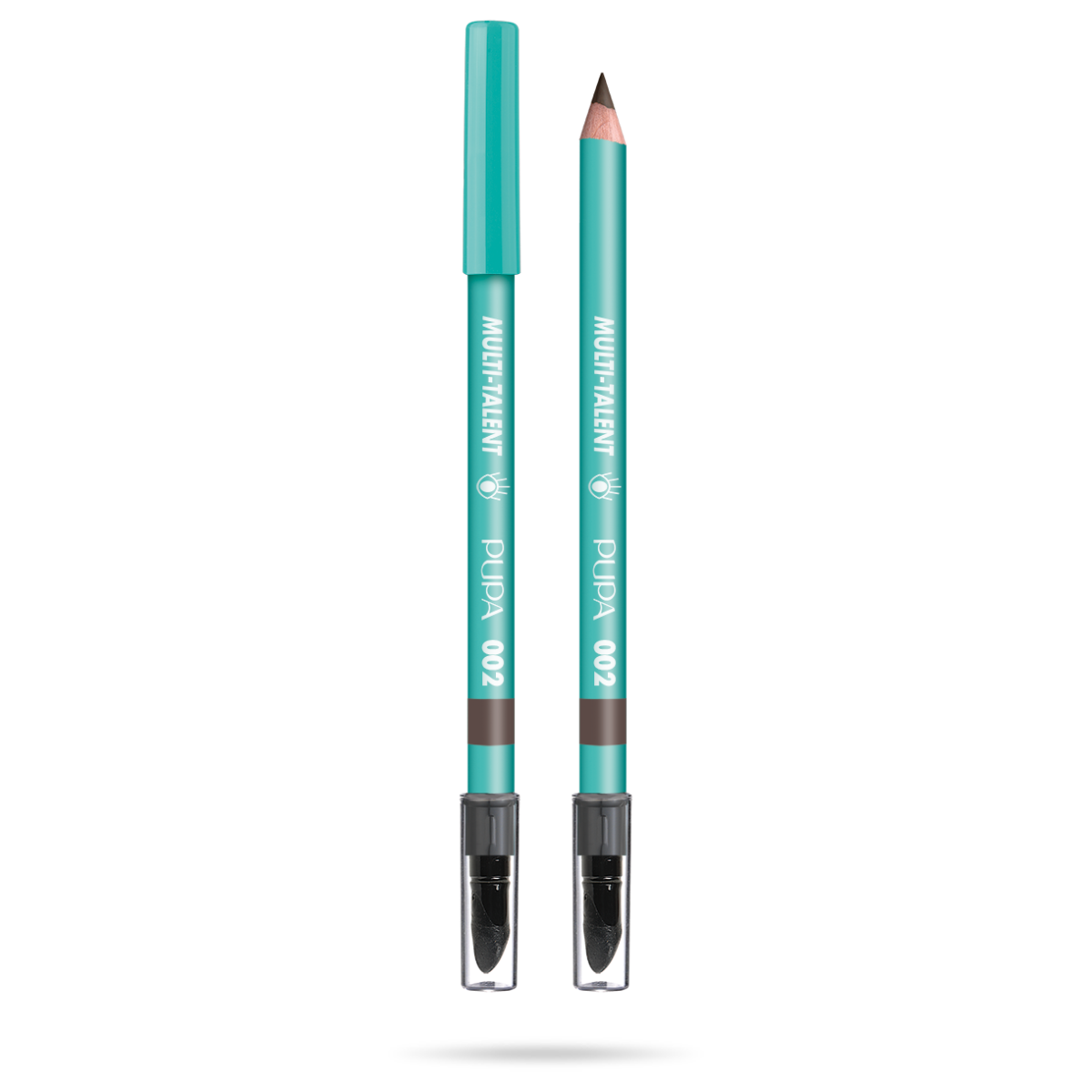 Pupa Multi-Talent 4 In 1 Matita Eyeliner Kajal Ombretto E Sopracciglia 002 Mocha Brown 1,08g