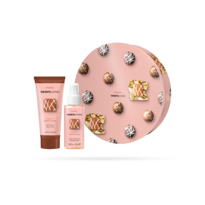 Pupa Sweets Lovers Kit Salted Caramel Latte Doccia 200ml + Acqua Profumata 100ml