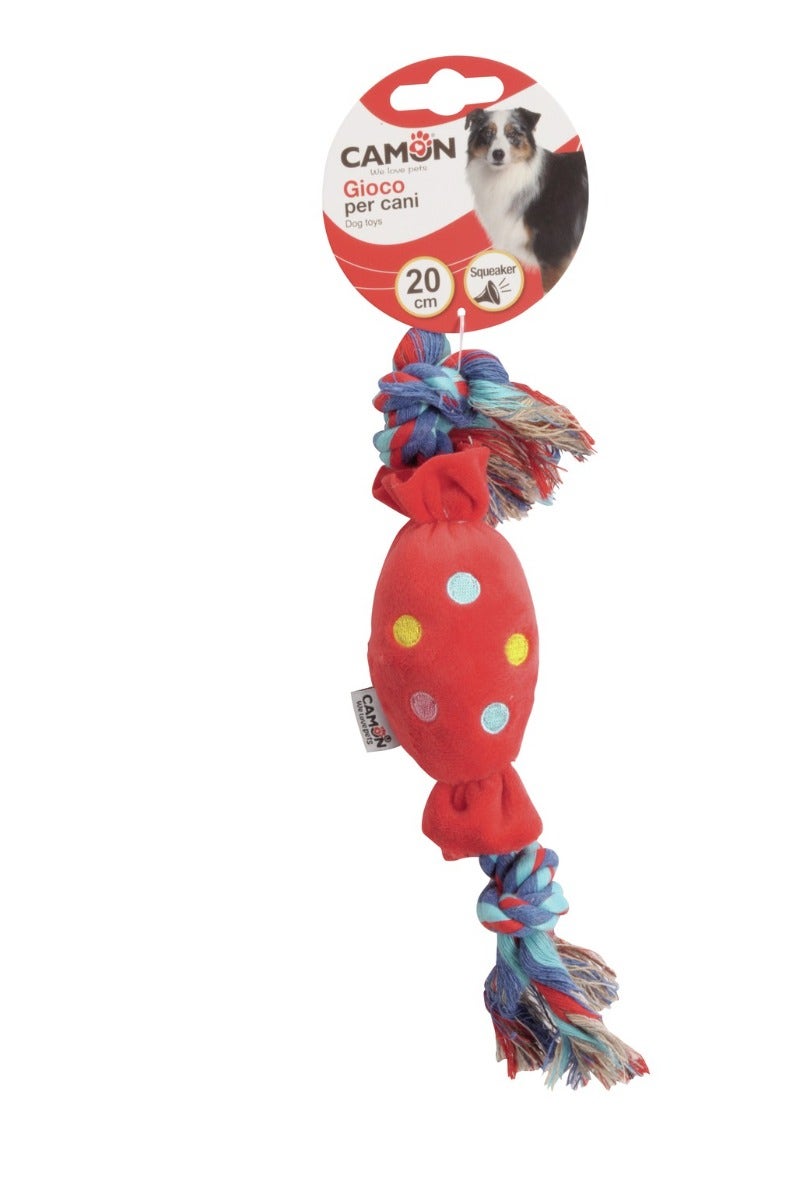 Camon Gioco Caramella Con squeaker Per Cani 20cm