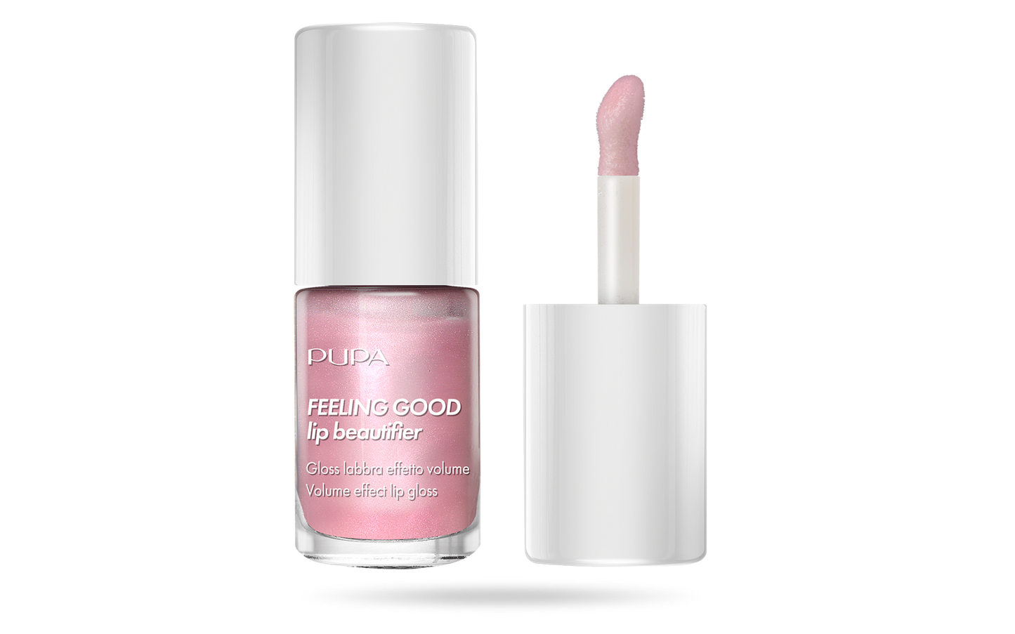 Pupa Feeling Good Gloss Labbra Effetto Volume 001 Rose 5ml
