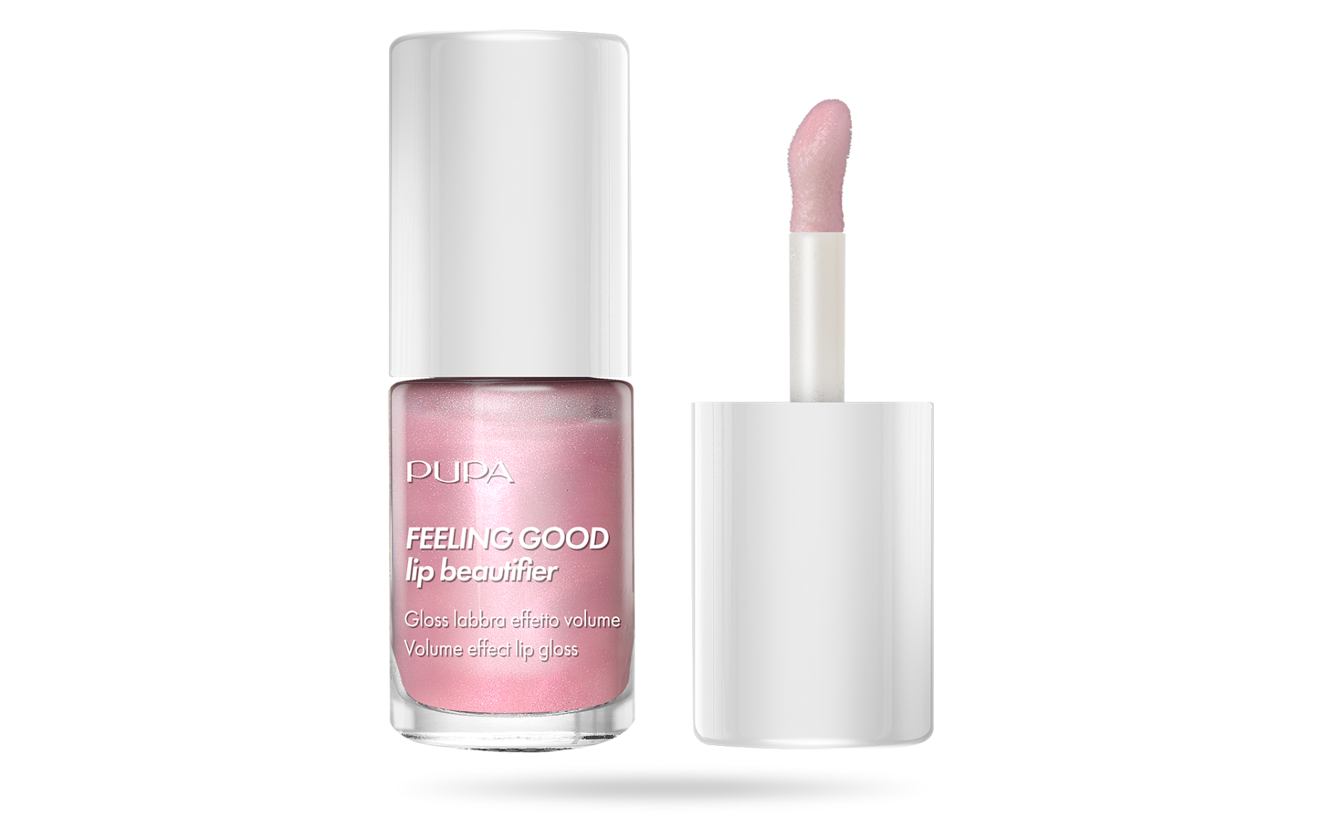 Pupa Feeling Good Gloss Labbra Effetto Volume 001 Rose 5ml