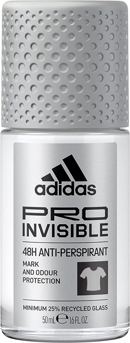 Adidas Pro Invisible Deodorante Roll-On Uomo 50ml