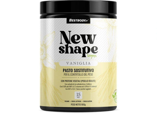 Bestbody New Shape Veg Pasto Sostitutivo Gusto Vaniglia 900g