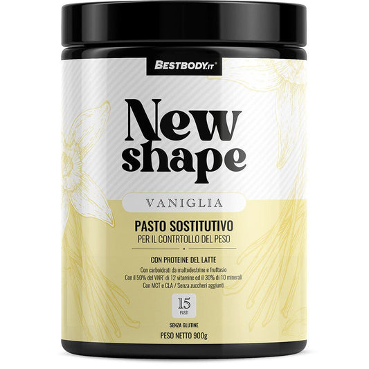 Bestbody New Shape Pasto Sostitutivo Gusto Vaniglia 900g