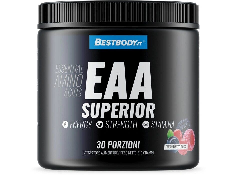 Bestbody EAA Superior Gusto Frutti Rossi 210g