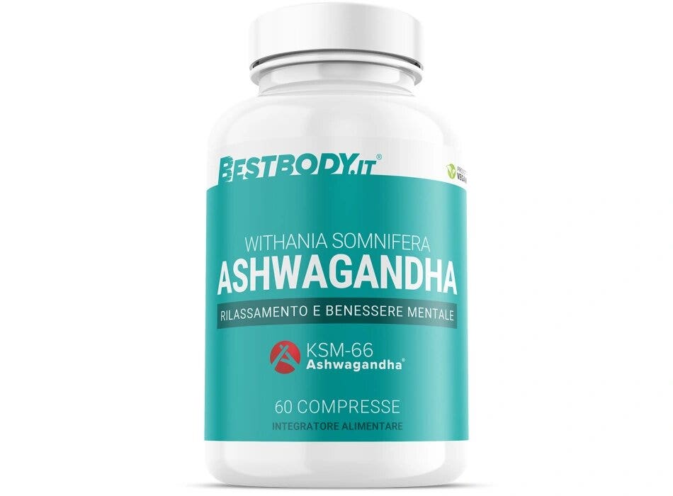 Bestbody Ashwagandha KSM-66? 300mg Per Stress Ed Ansia 60 Compresse