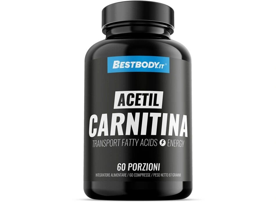 Bestbody Acetil Carnitina 1000mg 60 Compresse