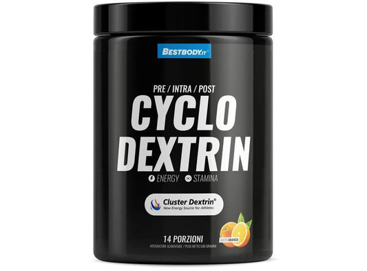Bestbody Cyclo Dextrin - Ciclodestrine Cluster Dextrin Gusto Arancia 500g