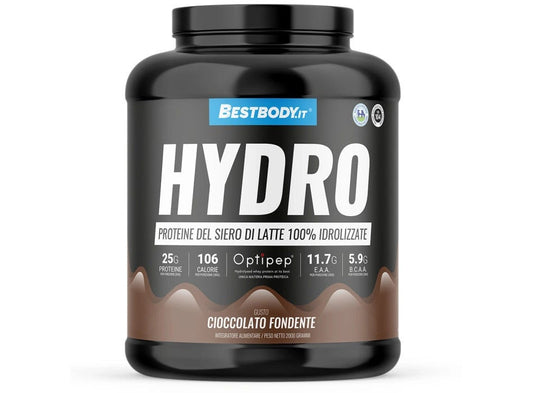 Bestbody Hydro PRO Proteine del Latte Idrolizzate Optipep? DH4 Gusto Cioccolato Fondente 2 Kg