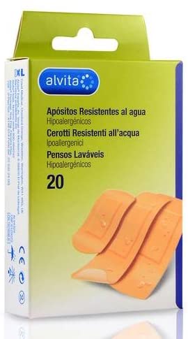 ALVITA CEROTTI IMPERMEABILI 20 PEZZI