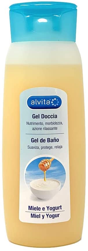 ALVITA GEL DOCCIA MIELE E YOGURT 300 ML