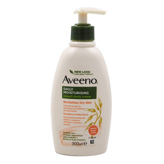 AVEENO CREMA CORPO YOGURT ALBICOCCA E MIELE 300ML