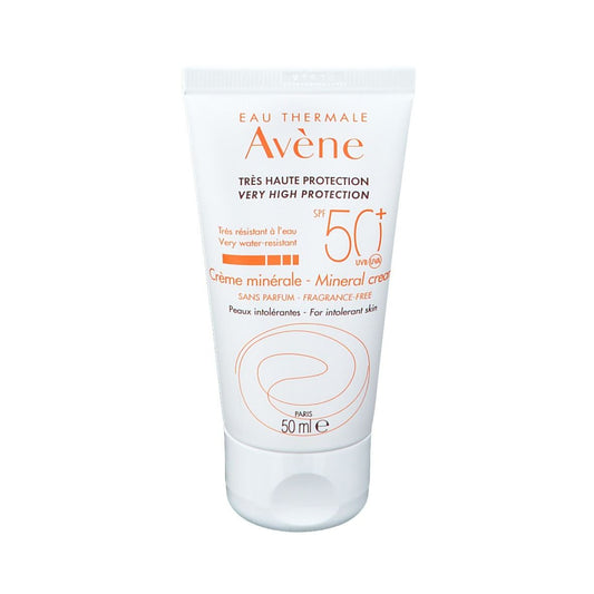 AVENE EAU THERMALE CREMA SOLARE SCHERMO MINERALE SPF 50+ 50ML