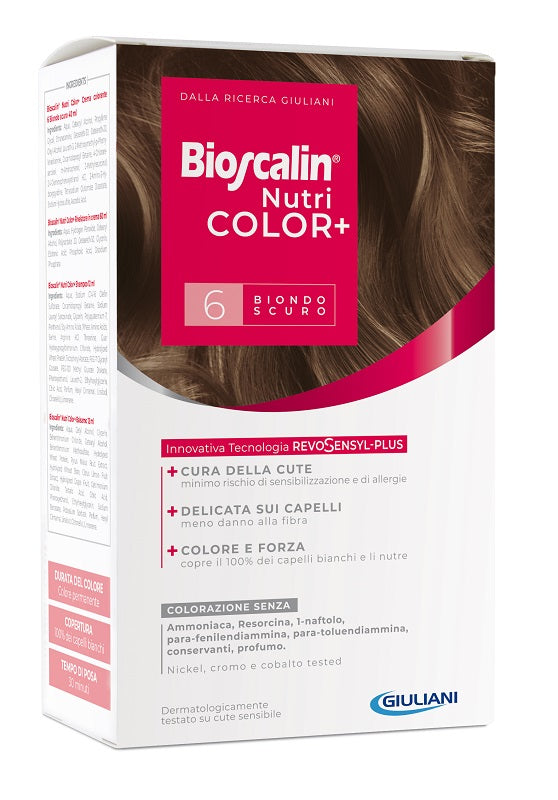 BIOSCALIN NUTRICOLOR PLUS 6 BIONDO SCURO