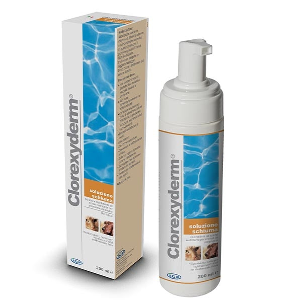 CLOREXYDERM SOLUZIONE DISINFETTANTE SCHIUMA 200ML