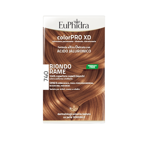 EUPHIDRA COLORPRO XD 740 BIONDO RAME