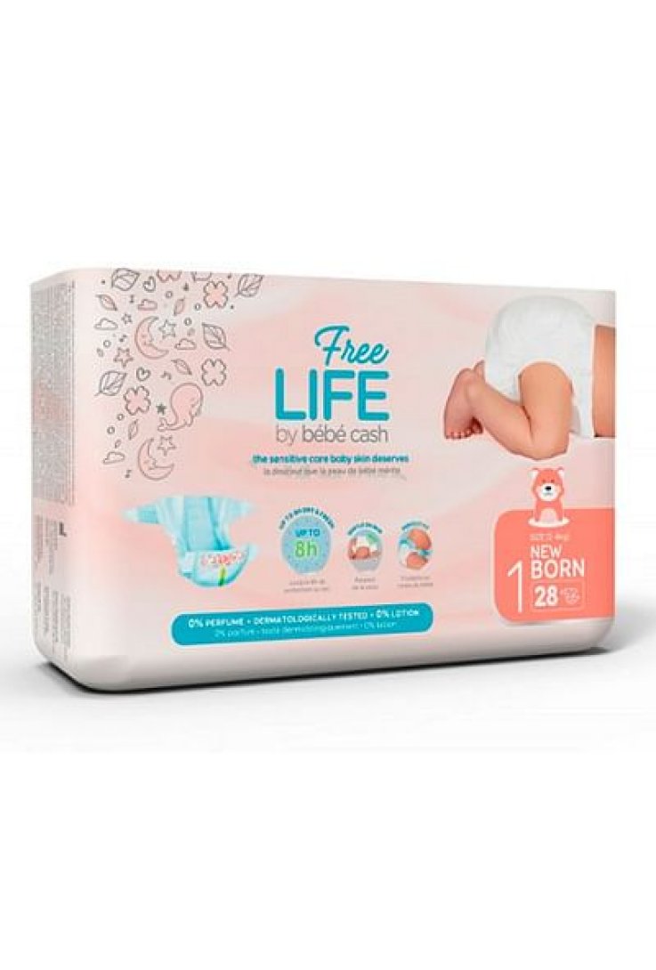 FREELIFE BEBECASH NEWBORN TAGLIA 1 (2-4KG)
