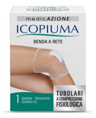 ICOPIUMA BENDA A RETE GAMBA E GINOCCHIO CALIBRO 5