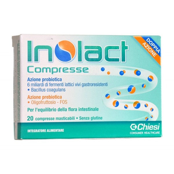 INOLACT 20 COMPRESSE MASTICABILI