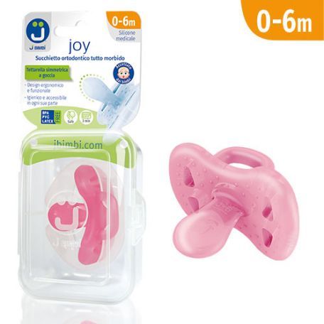 J BIMBI JOY SUCCHIETTO 0-6 MESI ROSA 1 PEZZO