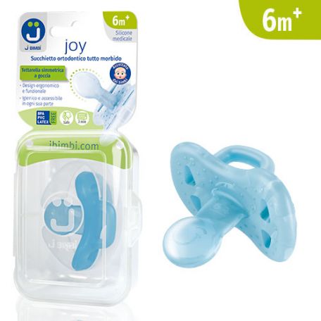 J BIMBI JOY SUCCHIETTO 6+ MESI AZZURRO 1 PEZZO