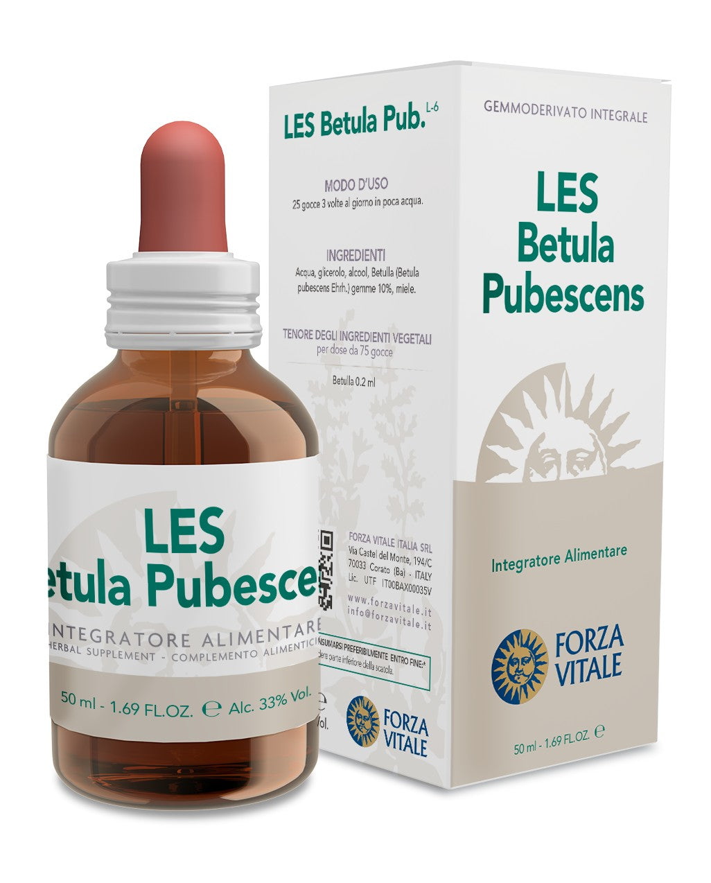 LES BETULA PUBESCENS GOCCE 50ML