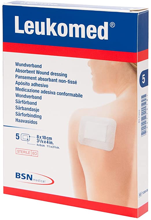 LEUKOMED MEDICAZIONE STERILE IN TNT 8X10CM 5 PEZZI