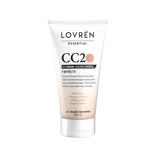LOVREN ESSENTIAL CC CREAM CC2 MEDIA SCURA