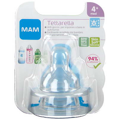MAM TEAT 2 PEZZI TETTARELLA ANTIGOCCIA