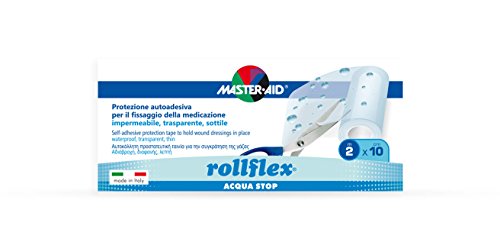 MASTER-AID ROLLFLEX ACQUA STOP PROTEZIONE AUTOADESIVA 2 METRI X 10CM - DISPOSITIVO MEDICO CE