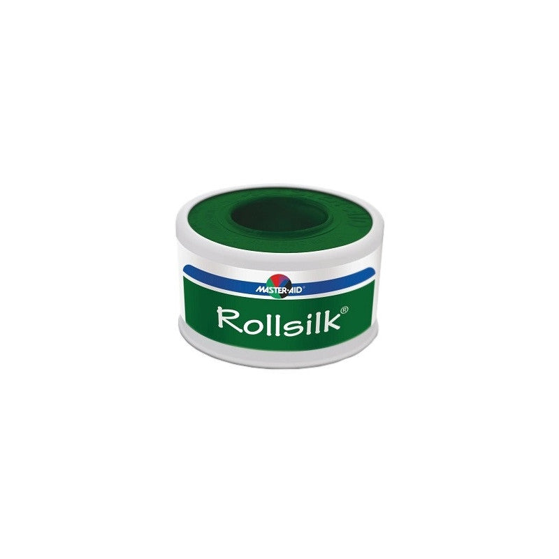 MASTER-AID ROLLSILK CEROTTO IN SETA ARTIFICIALE 5 METRI X 5CM - DISPOSITIVO MEDICO CE