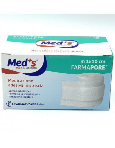 MEDS PORE MEDICAZIONE ADESIVA 100X10CM