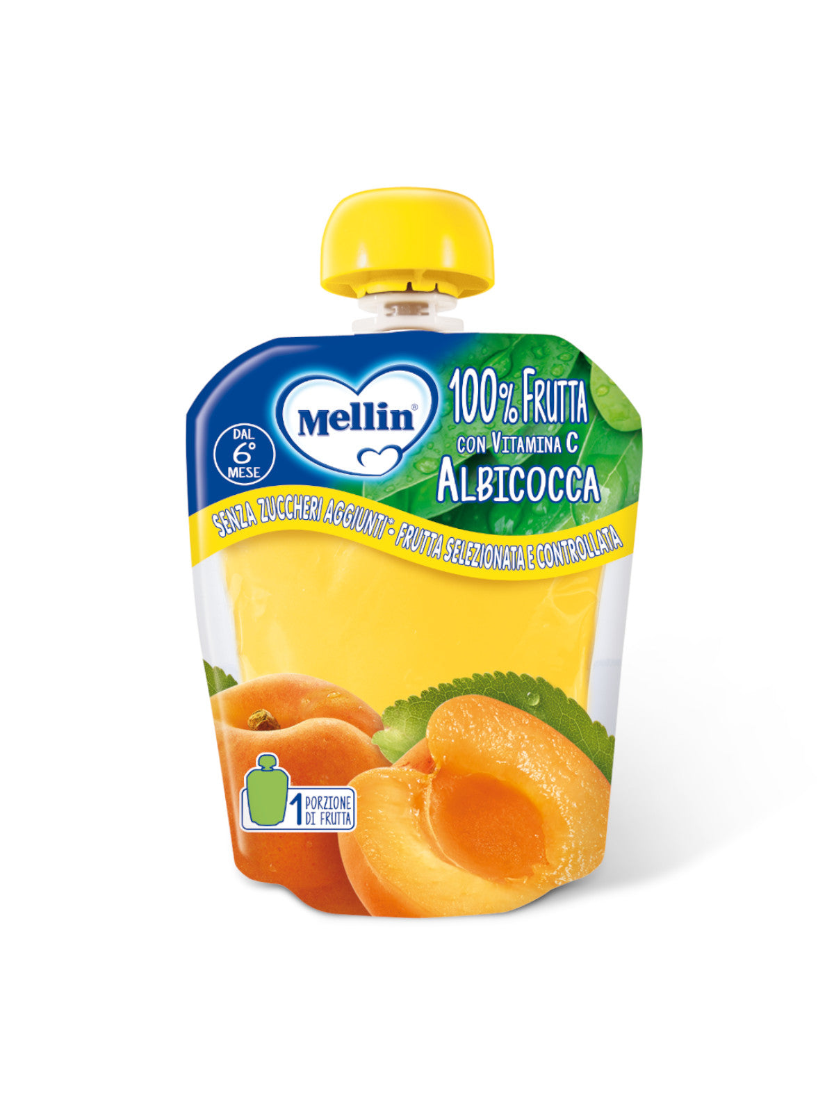 MELLIN POUCH ALBICOCCA 90 GRAMMI