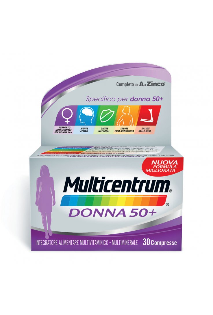 MULTICENTRUM DONNA 50+ 30 COMPRESSE