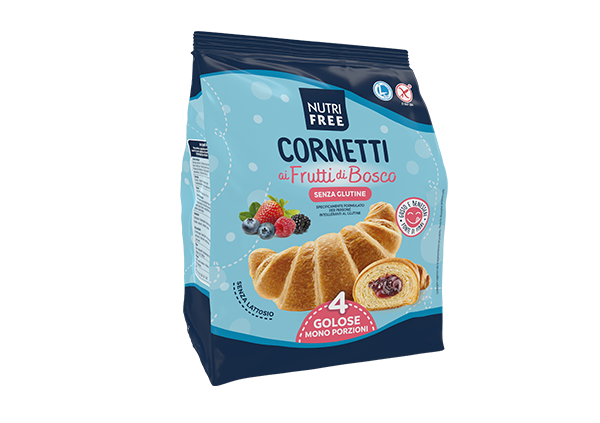 NUTRIFREE CORNETTI INTEGRALI FRUTTI DI BOSCO