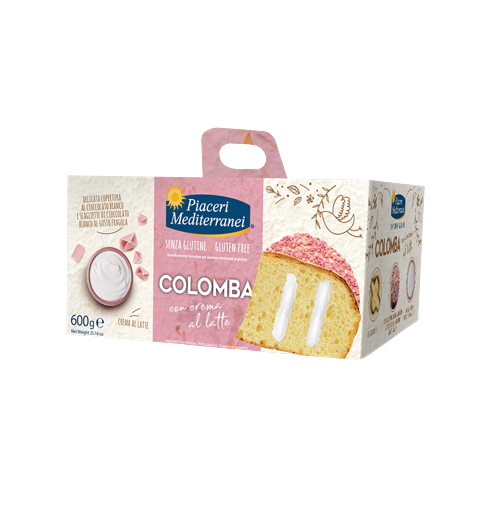 PIACERI MEDIT COLOMBA CREMA AL LATTE 600 GRAMMI
