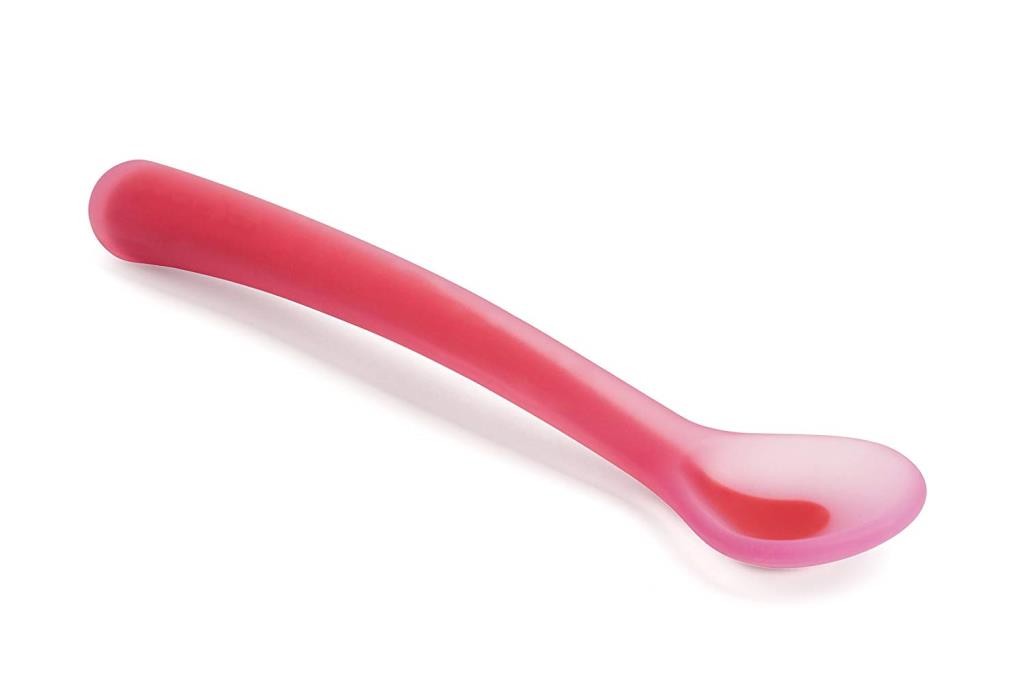 SUAVINEX CUCCHIAIO SILICONE ROSA