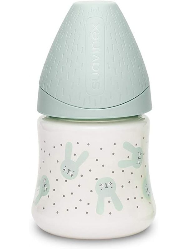 SUAVINEX HYGGE BIBERON 150ML FLUSSO LENTO CONIGLIO VERDE