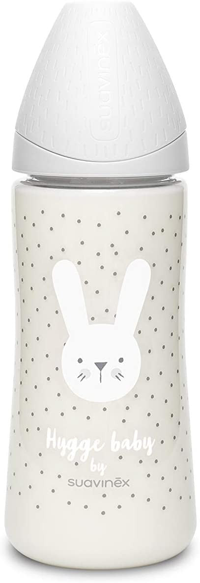 SUAVINEX HYGGE BIBERON 360ML FLUSSO DENSO CONIGLIO GHIACCIO